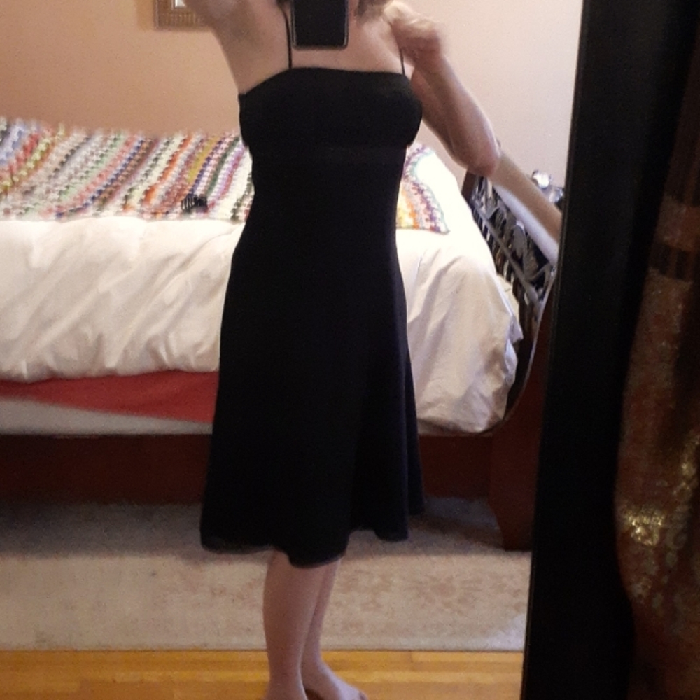 Ann Taylor size 4 little black party dress